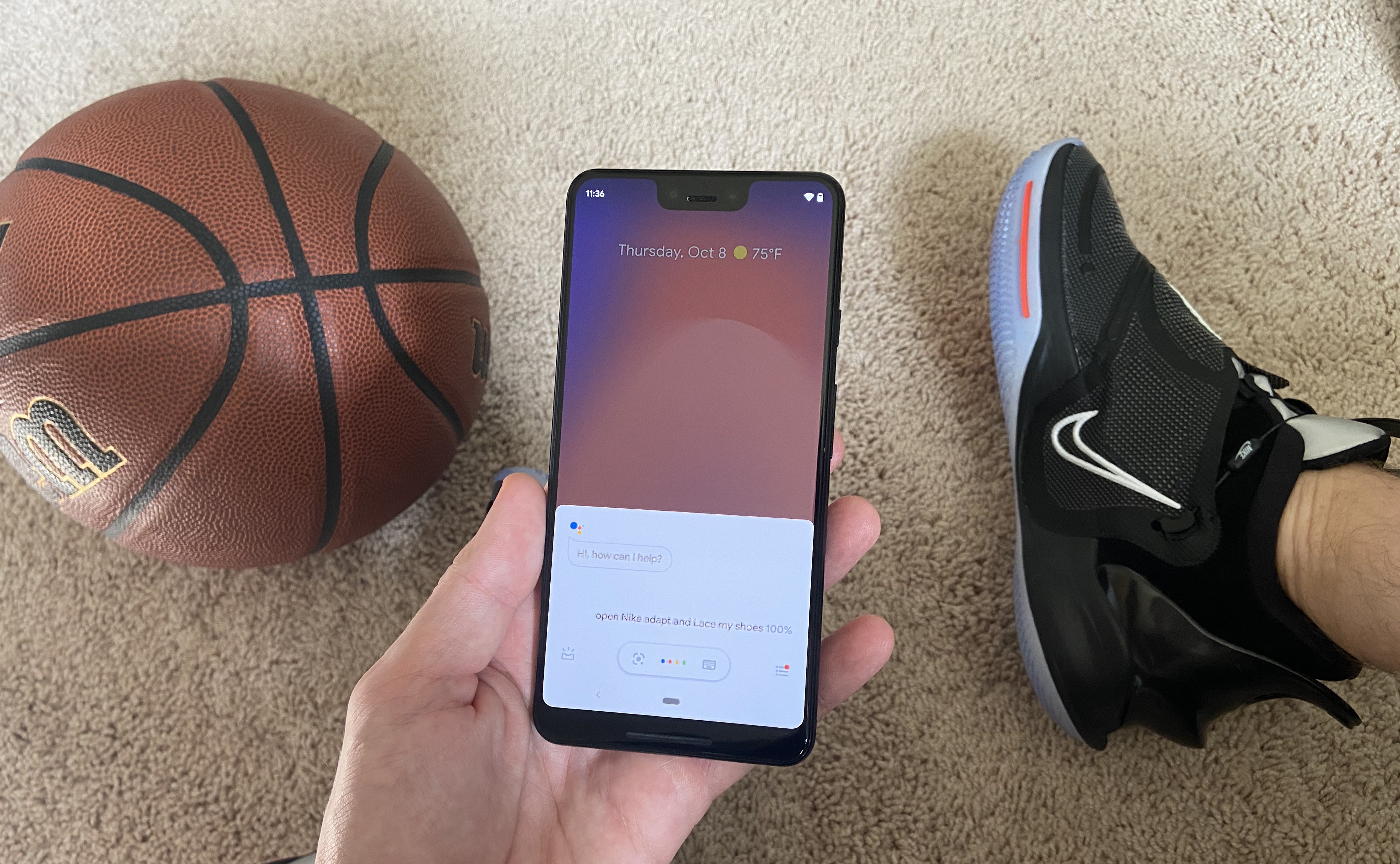 Google Assistant can now tie your shoes 