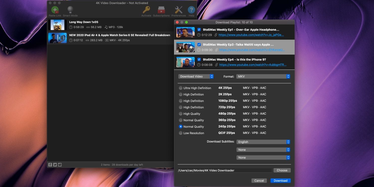 4k Video Downloader Is The Best Way To Download Youtube Playlists And More 9to5google