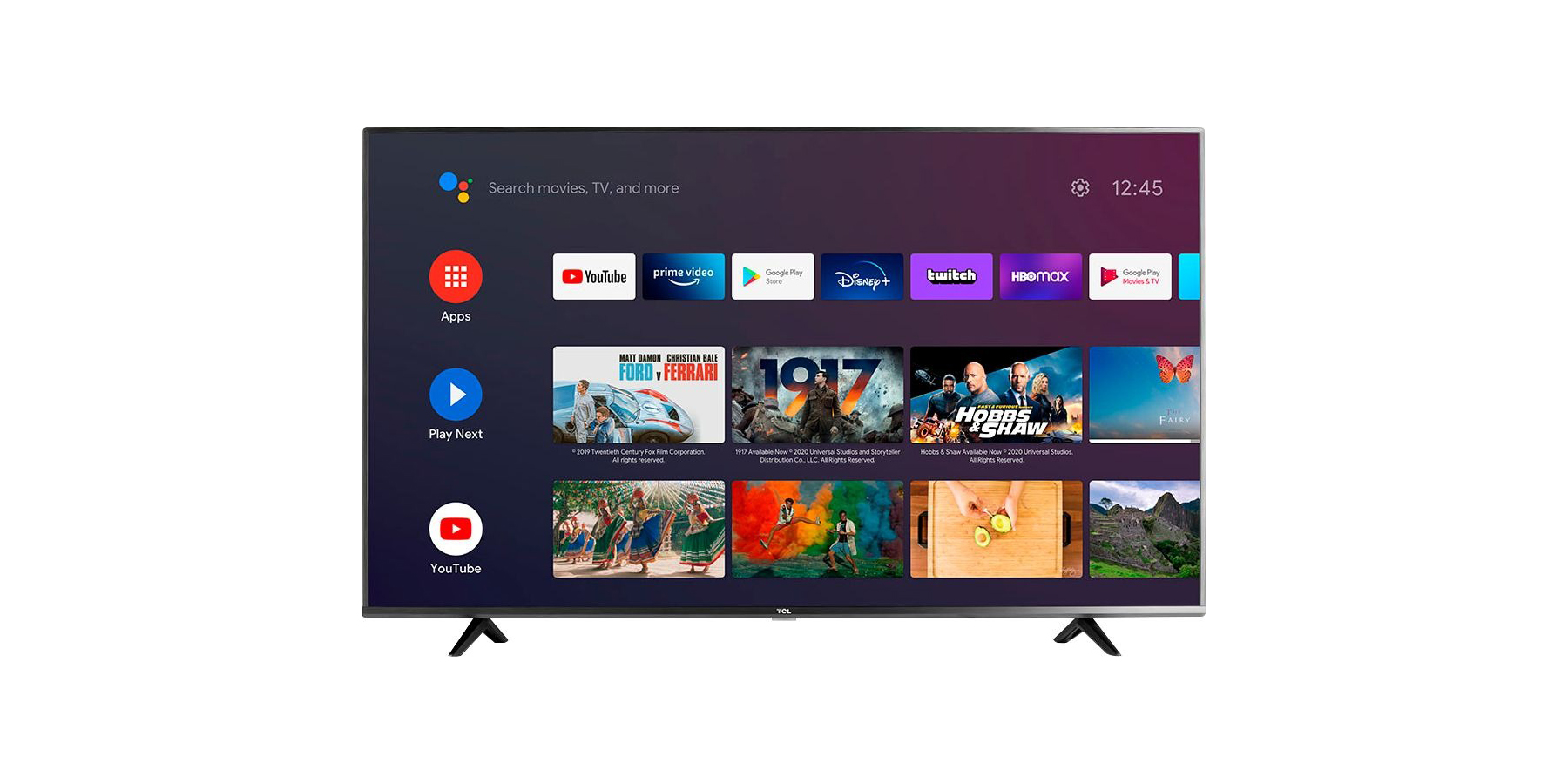 tcl smart tv google home