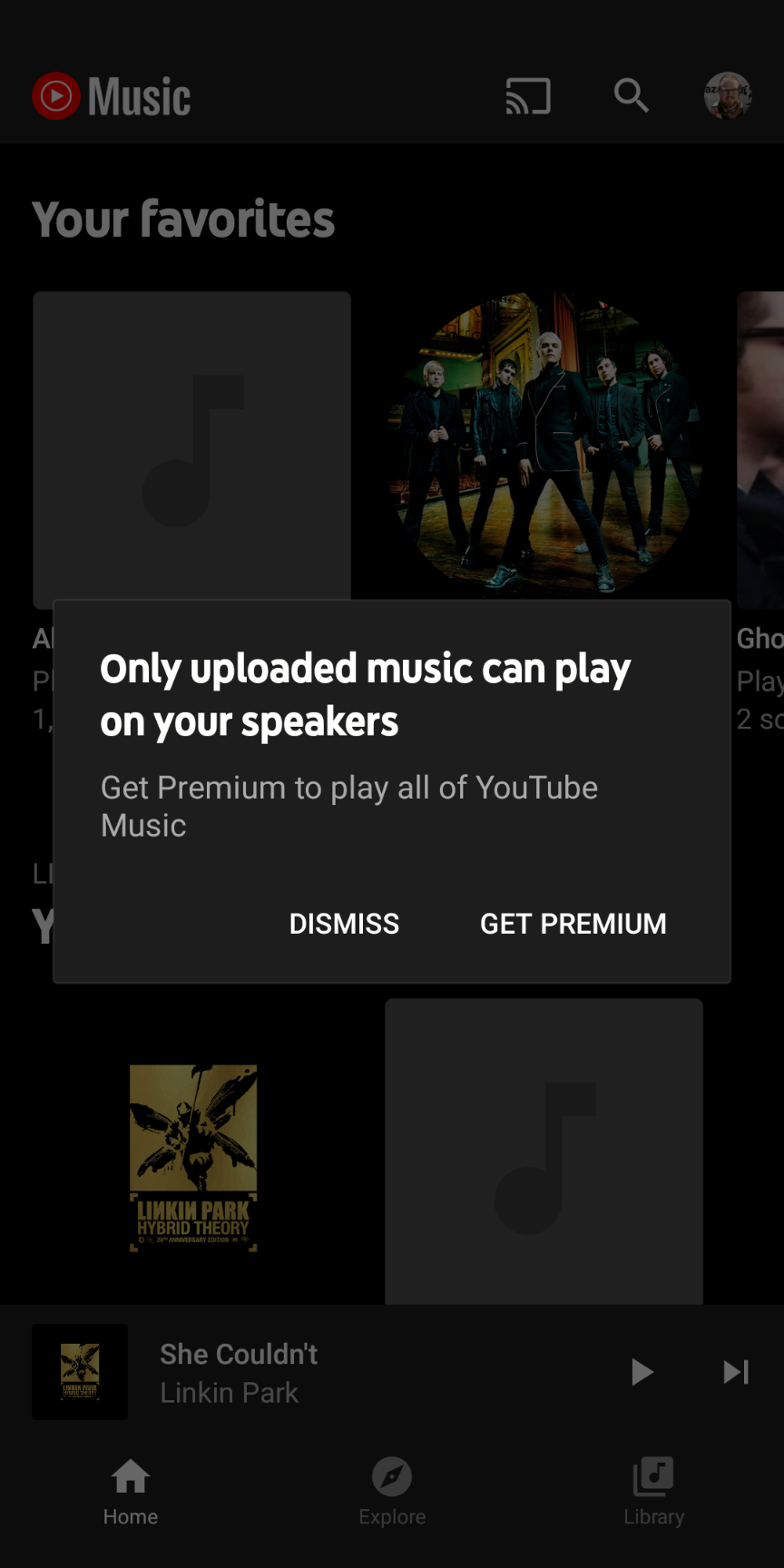 YouTube Music's free tier now lets you cast uploaded songs - 9to5Google