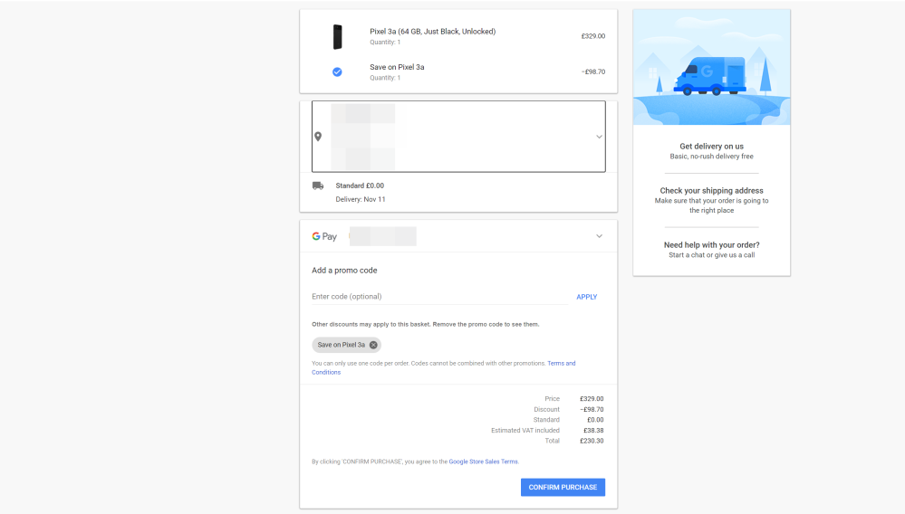 Google Store UK discounts Pixel 3a and 4 w/ promo codes ...