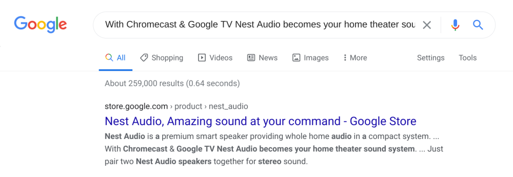 Derved Interesse faldskærm Nest Audio could be used as 'home theater sound system' - 9to5Google