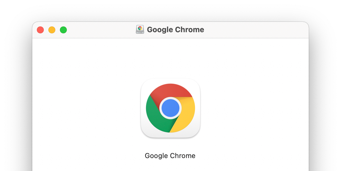 icon for chrome is wrong mac