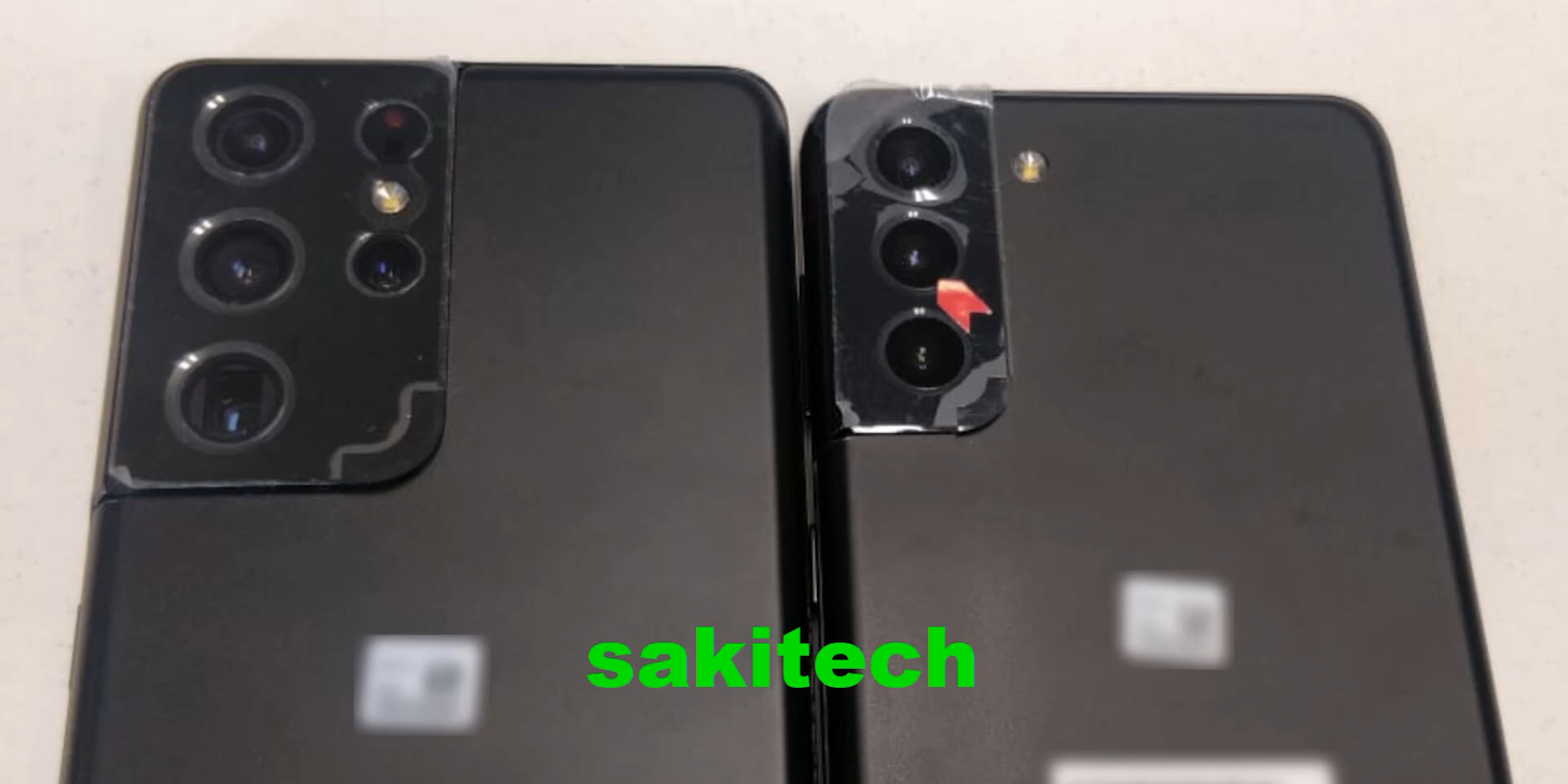 Live Photos Of The Samsung Galaxy S21 S21 Ultra Leak 9to5google