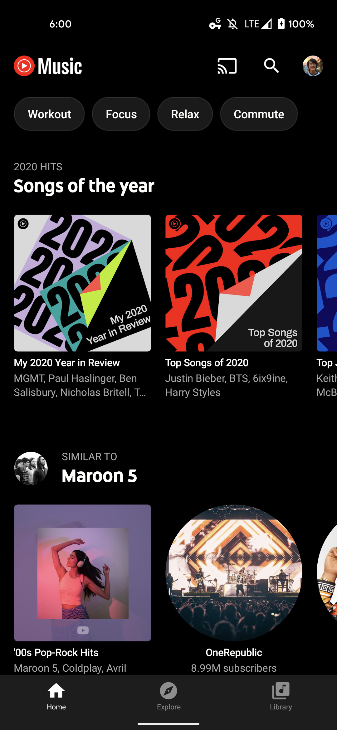 YouTube Music rolling out '2020 Year in Review' playlist - 9to5Google