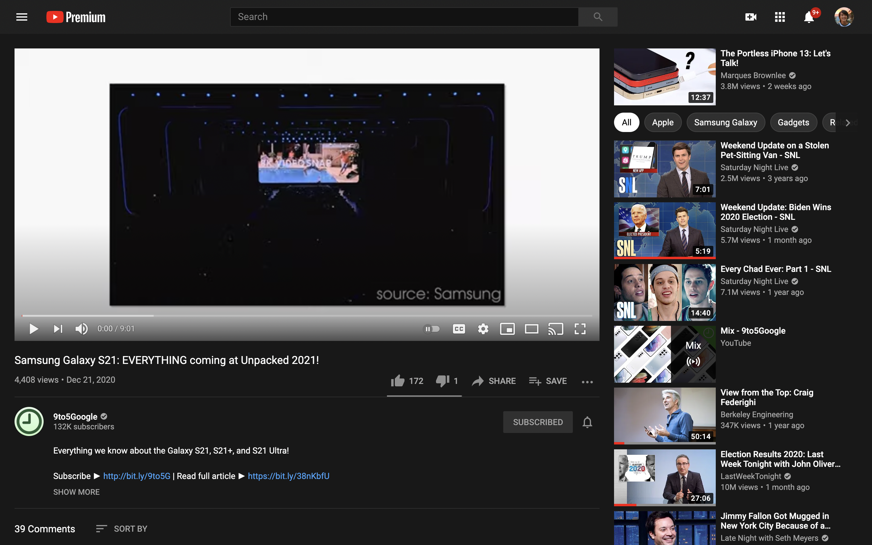 YouTube On The Web Tests Autoplay Controls In Video Player - 9to5Google