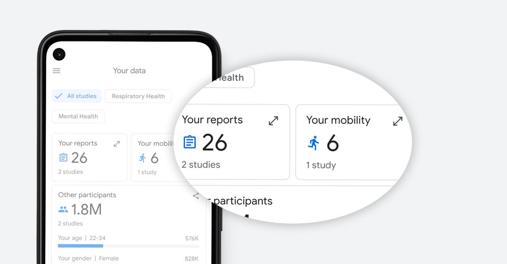 Google Health Studies app