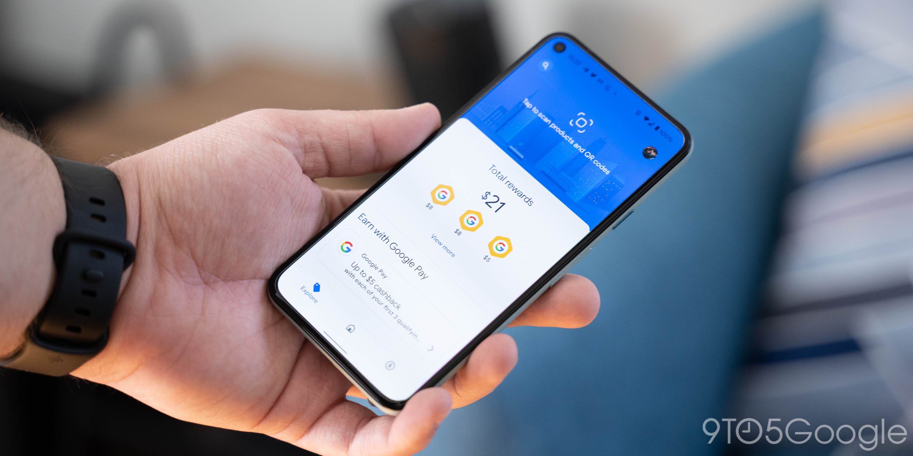 Google pay app discount for samsung watch