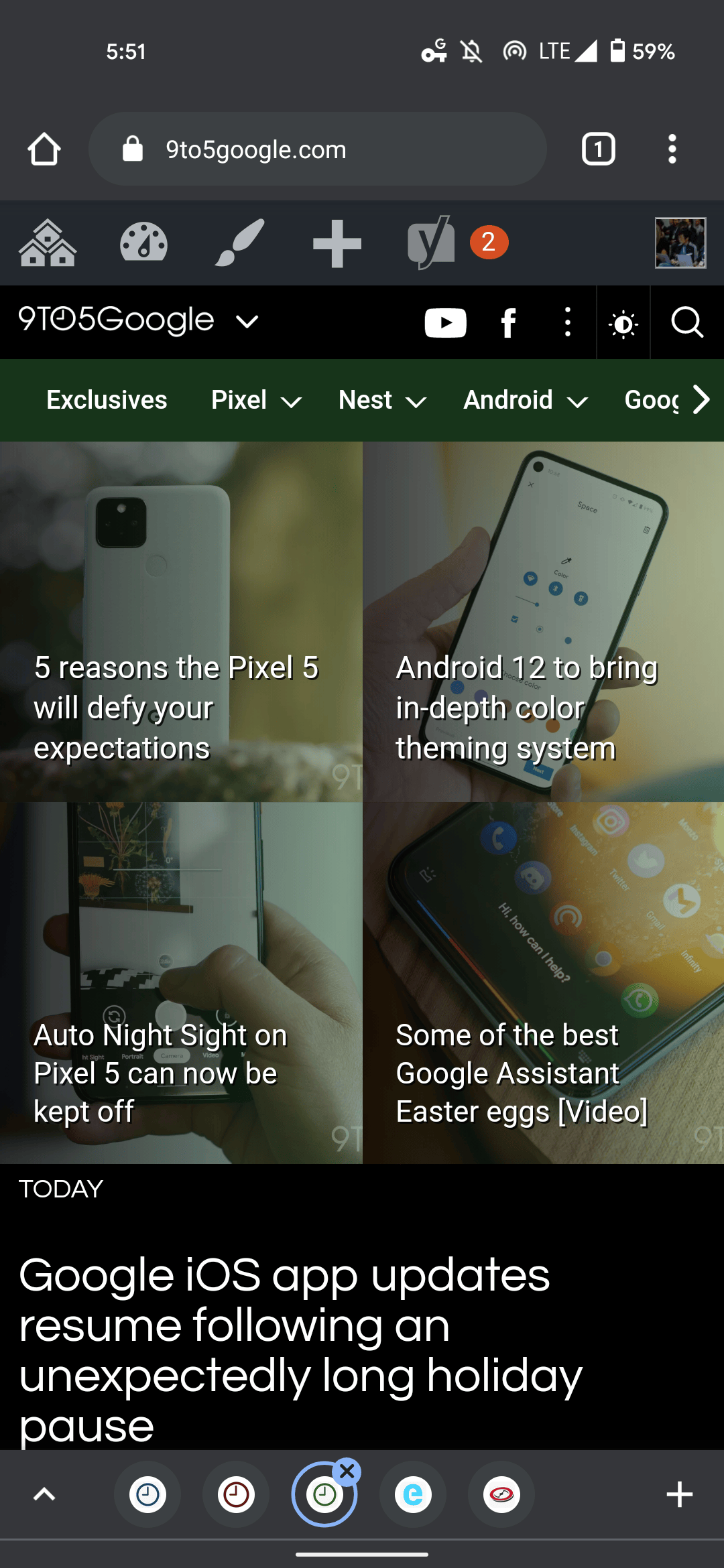 Google Chrome on Android rolling out grid for Tab Groups - 9to5Google