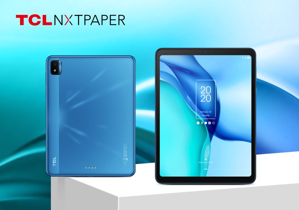 TCL NXTPAPER Android tablet in Ultramarine Green colorway