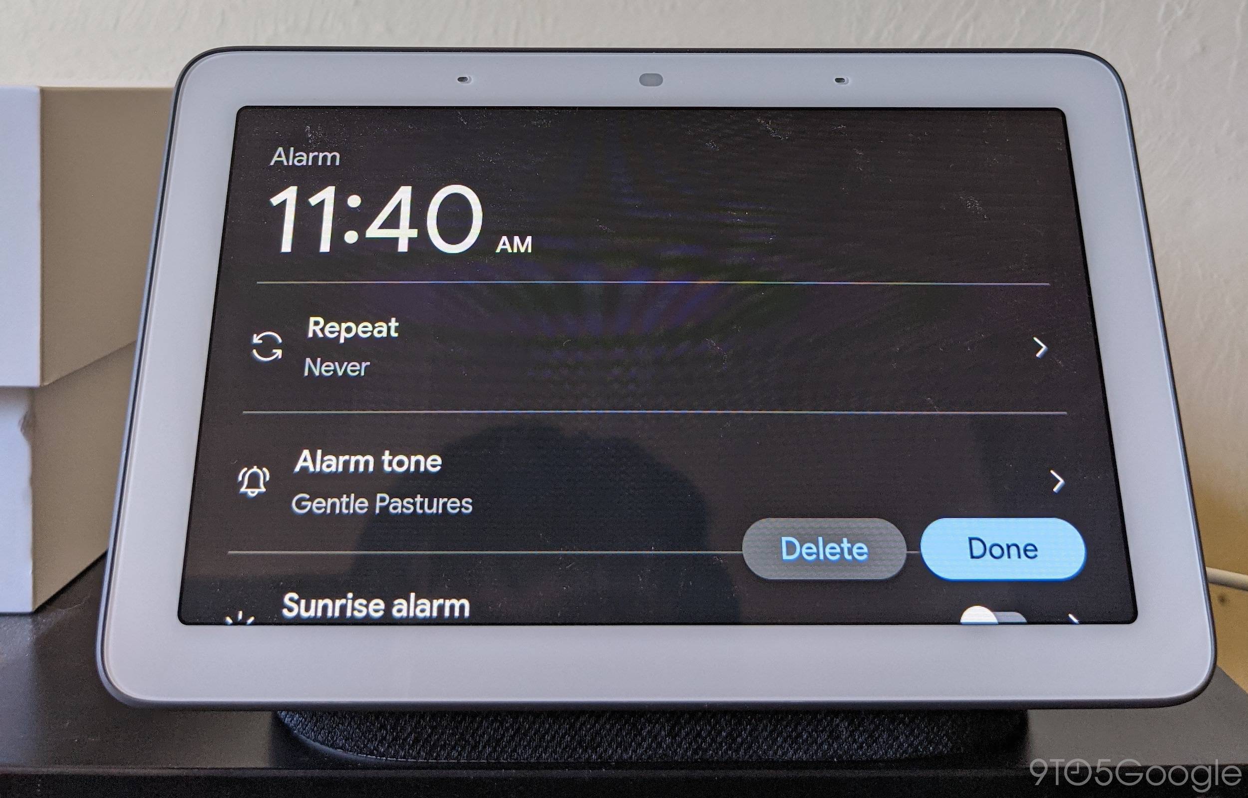 Google rolling out new Nest Hub alarms UI with 'Sunrise' 9to5Google
