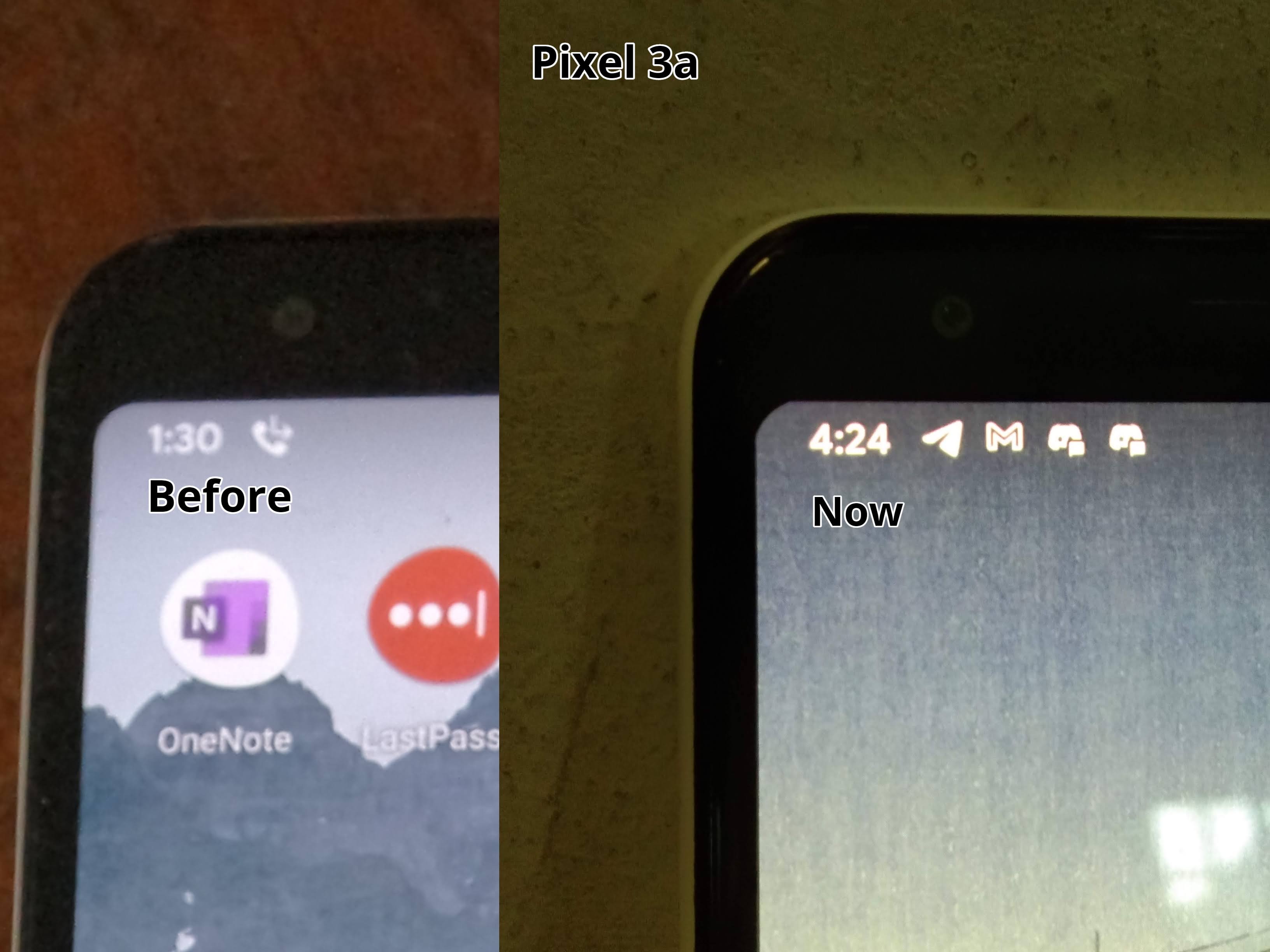 December 2020 patch messes up Pixel 3a screen corners - 9to5Google
