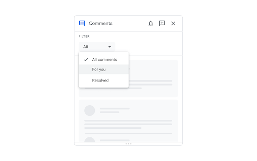 Google Docs getting the ability to filter comments 'for you' - 9to5Google