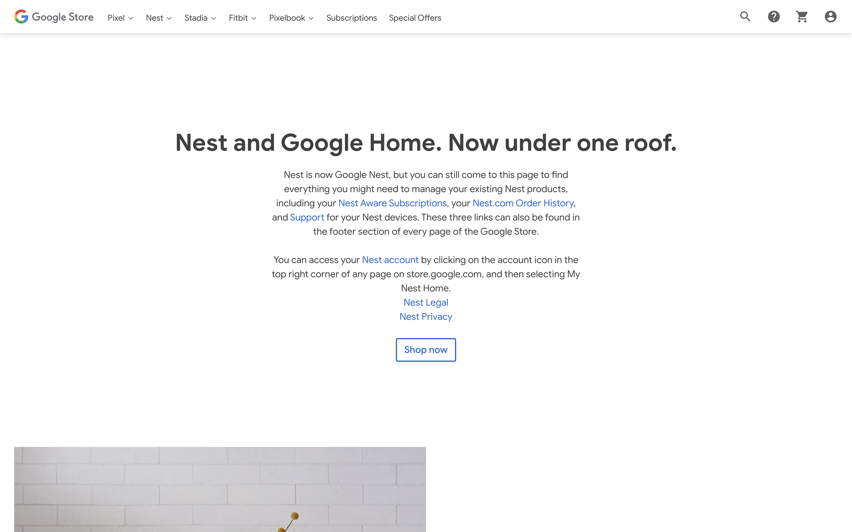 Nest.com redirects to Google Store, web portal unchanged - 9to5Google