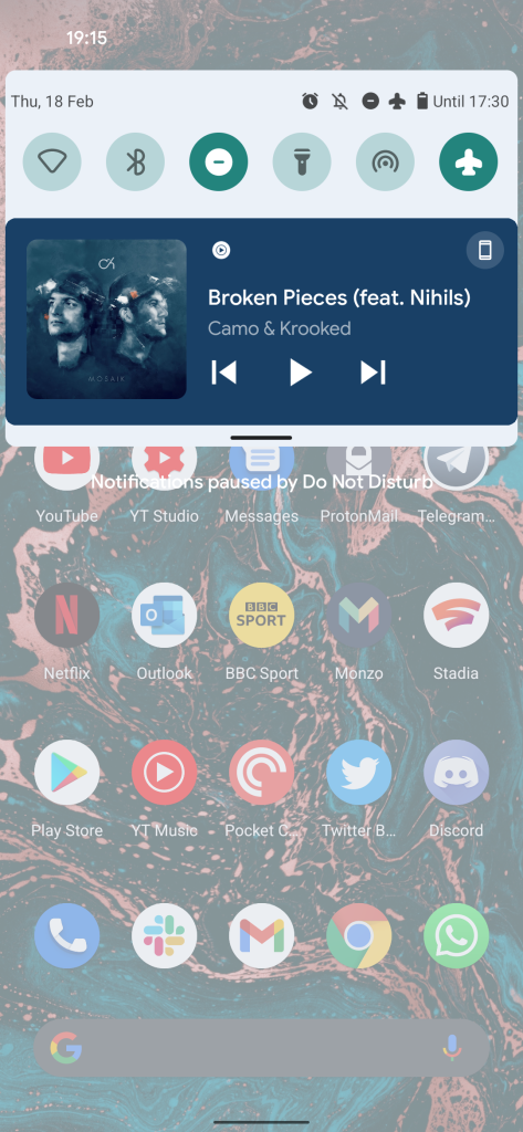 android 12 media player