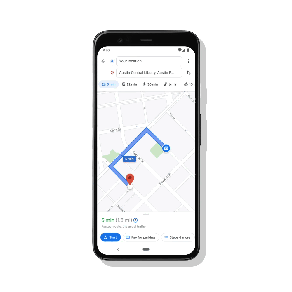 google maps parking payment 1 App, google, Google Maps, Notícias, pagar parqueamento, Portugal, tecnologia
