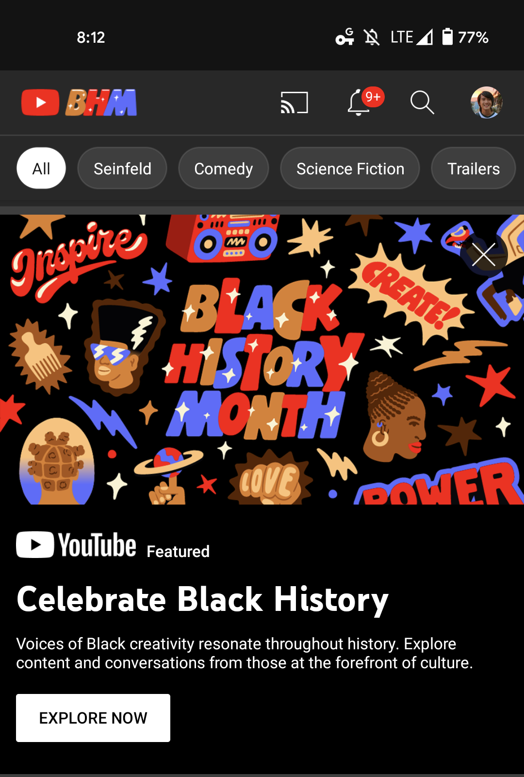 New Youtube Bhm Logo Every Week For Black History Month 9to5google