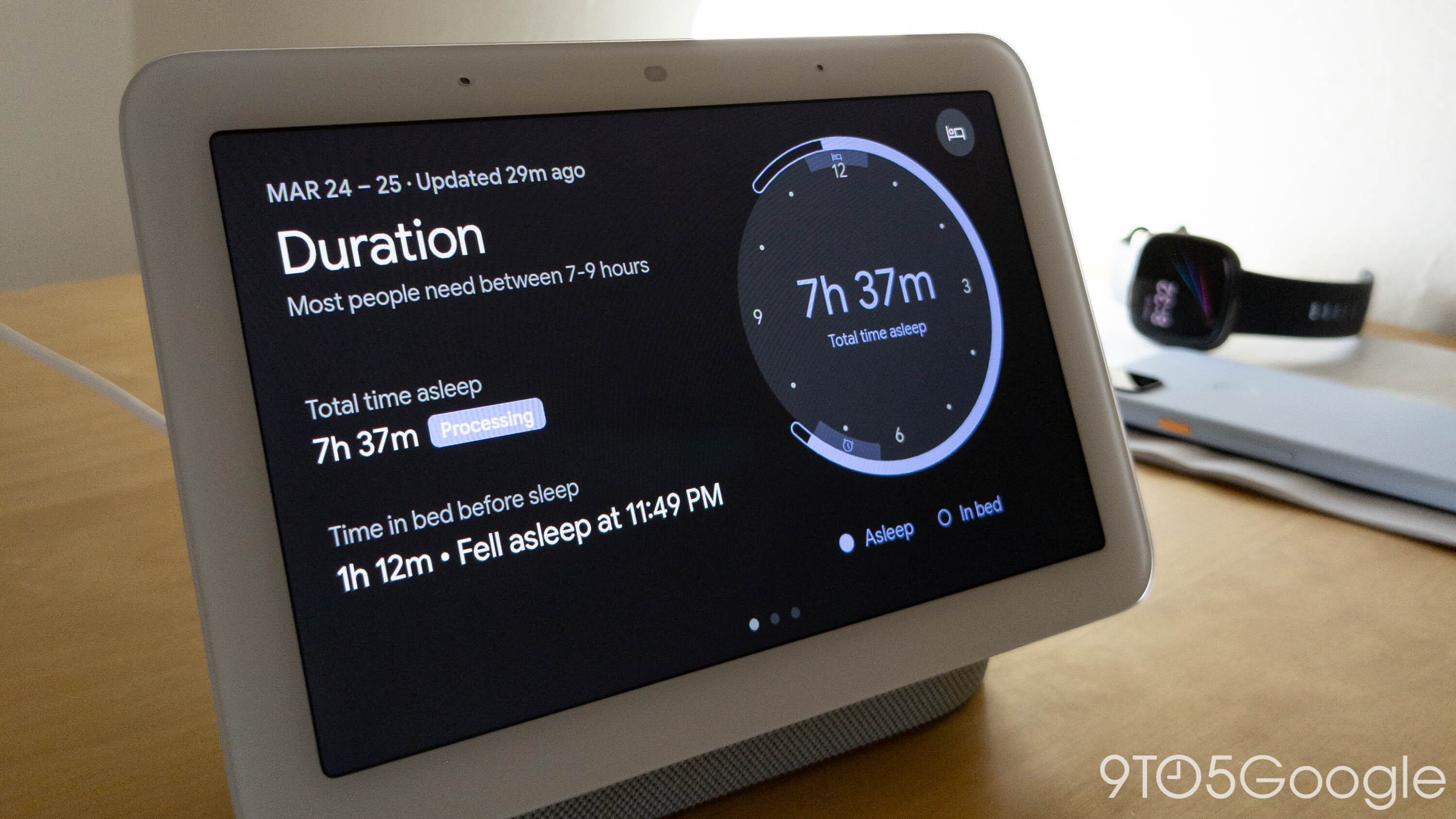 Google Nest Hub 2 Gen Carbón