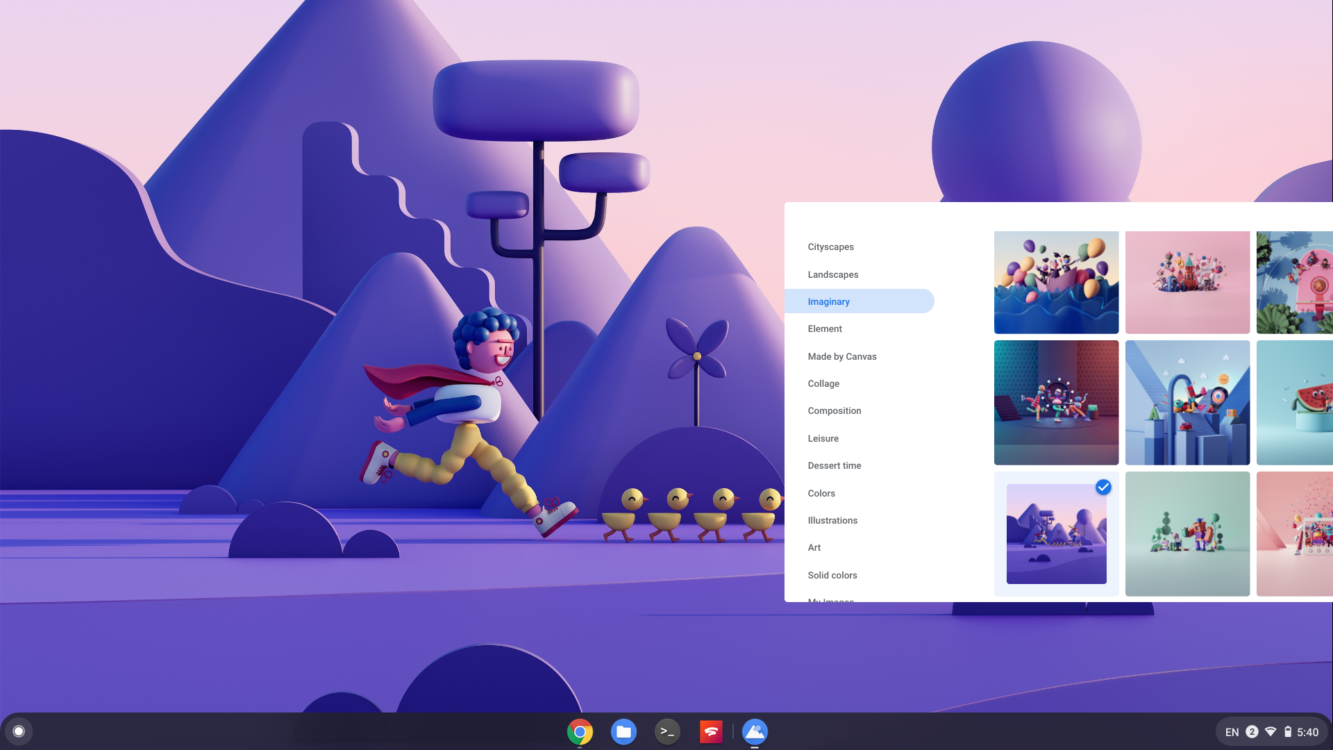 Chromebooks Gain New Imaginary Wallpapers Gallery 9to5google