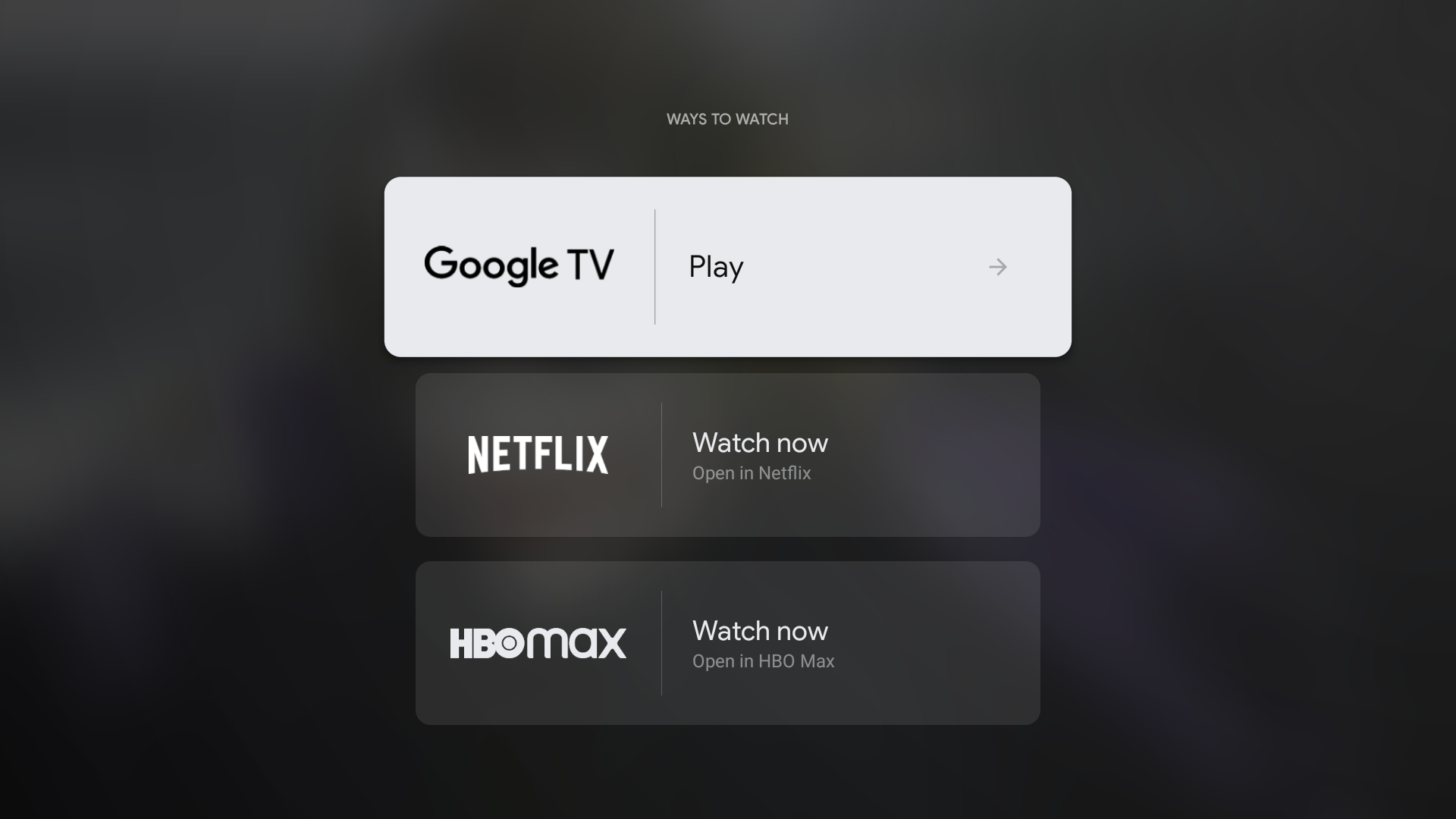 Netflix kinda sorta integrates its directory into your Chromecast with