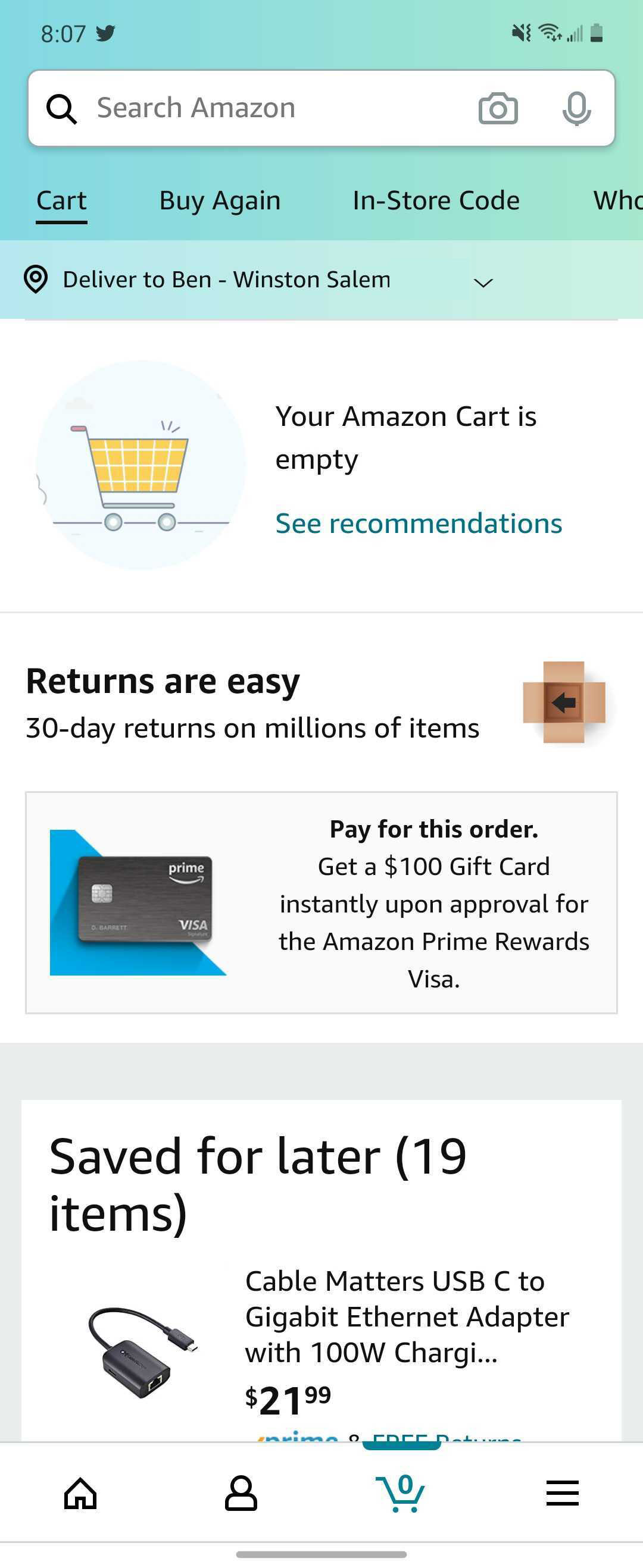 Amazon app redesign rolls out to Android w/ bottom bar nav - 9to5Google