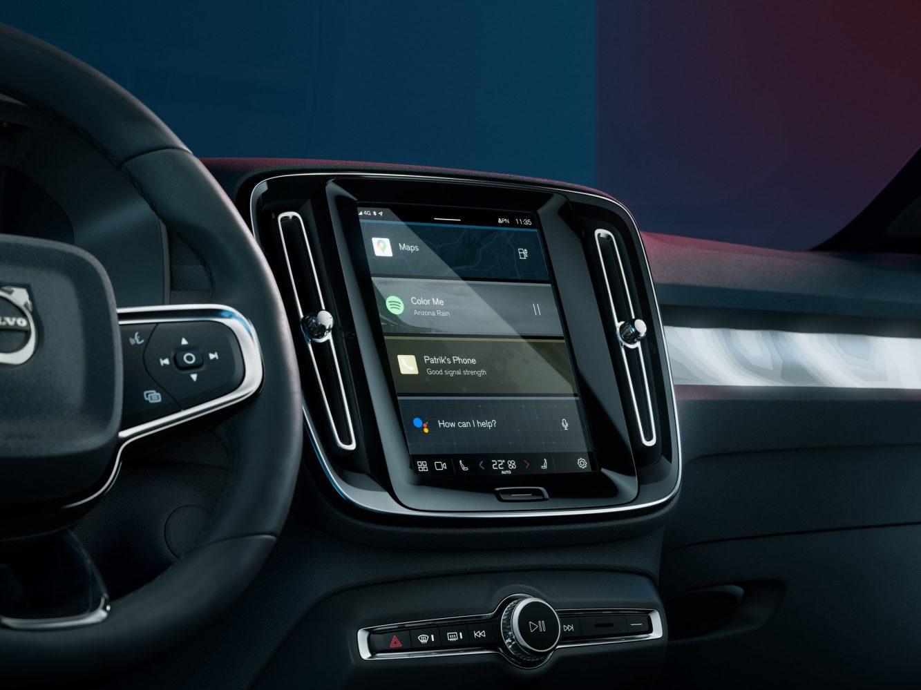 Volvo C40 Android Automotive