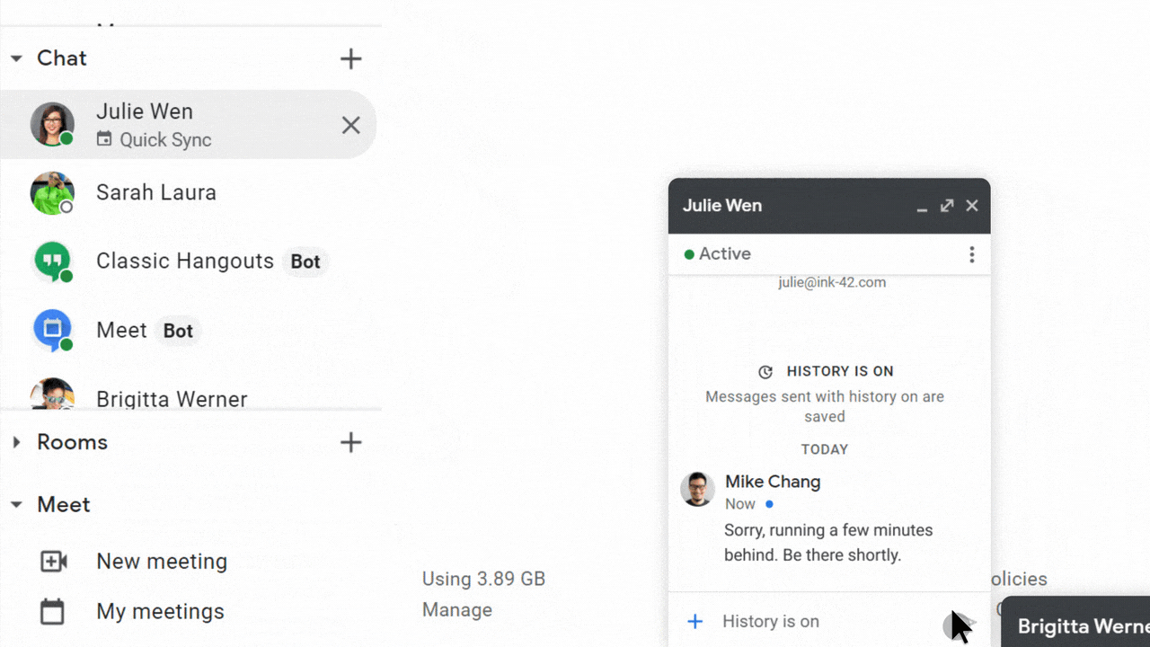 Google Chat gets 11 message suggestions from Calendar 9to5Google