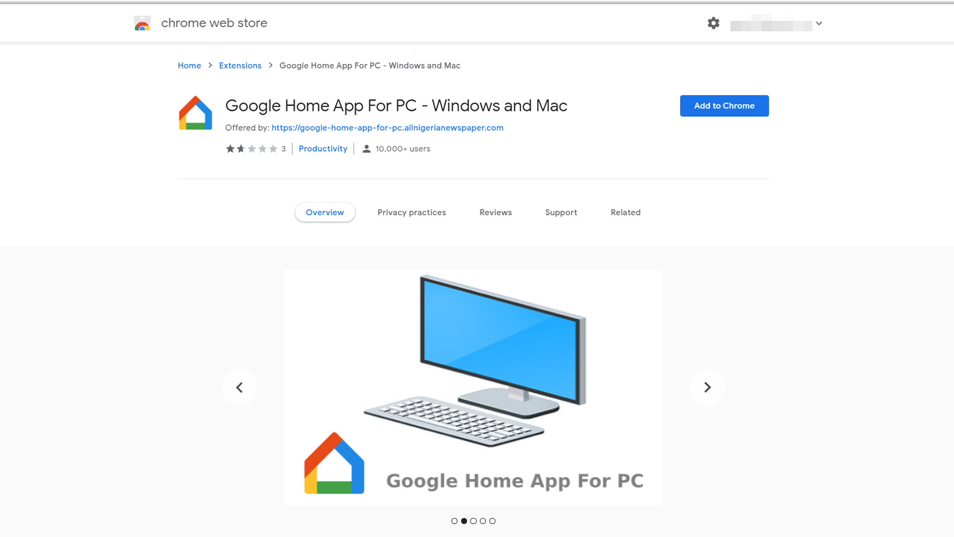 Google Home app for PC fooled thousands of Chrome users - 9to5Google