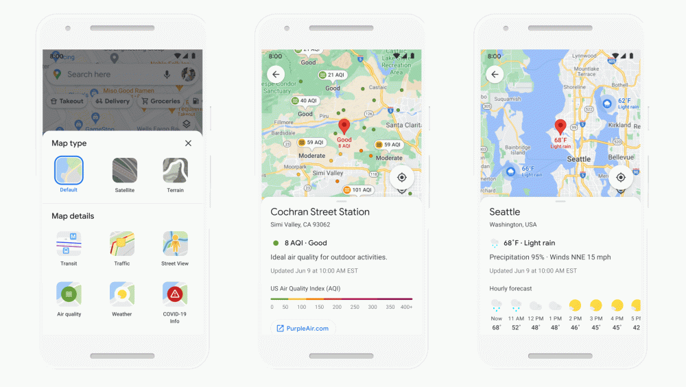 google maps indoor AR and new features