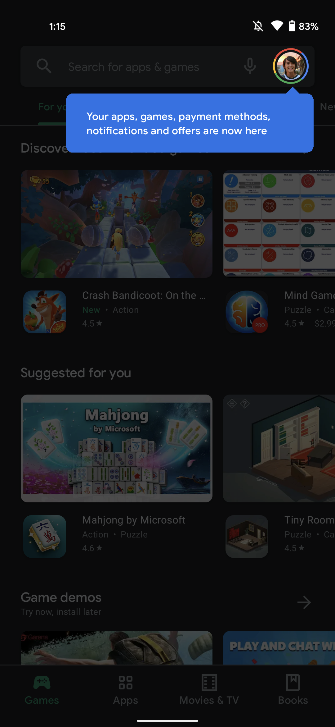 Google rolls out Play Store navigation, settings redesign - 9to5Google