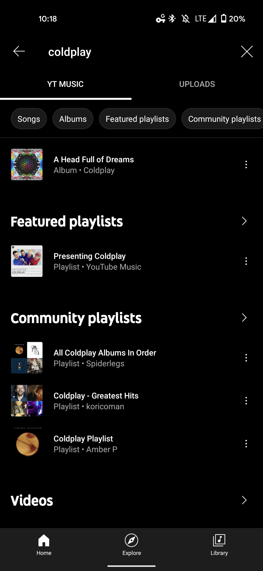 YouTube Music separating ‘Featured’ & ‘Community' playlists - 9to5Google
