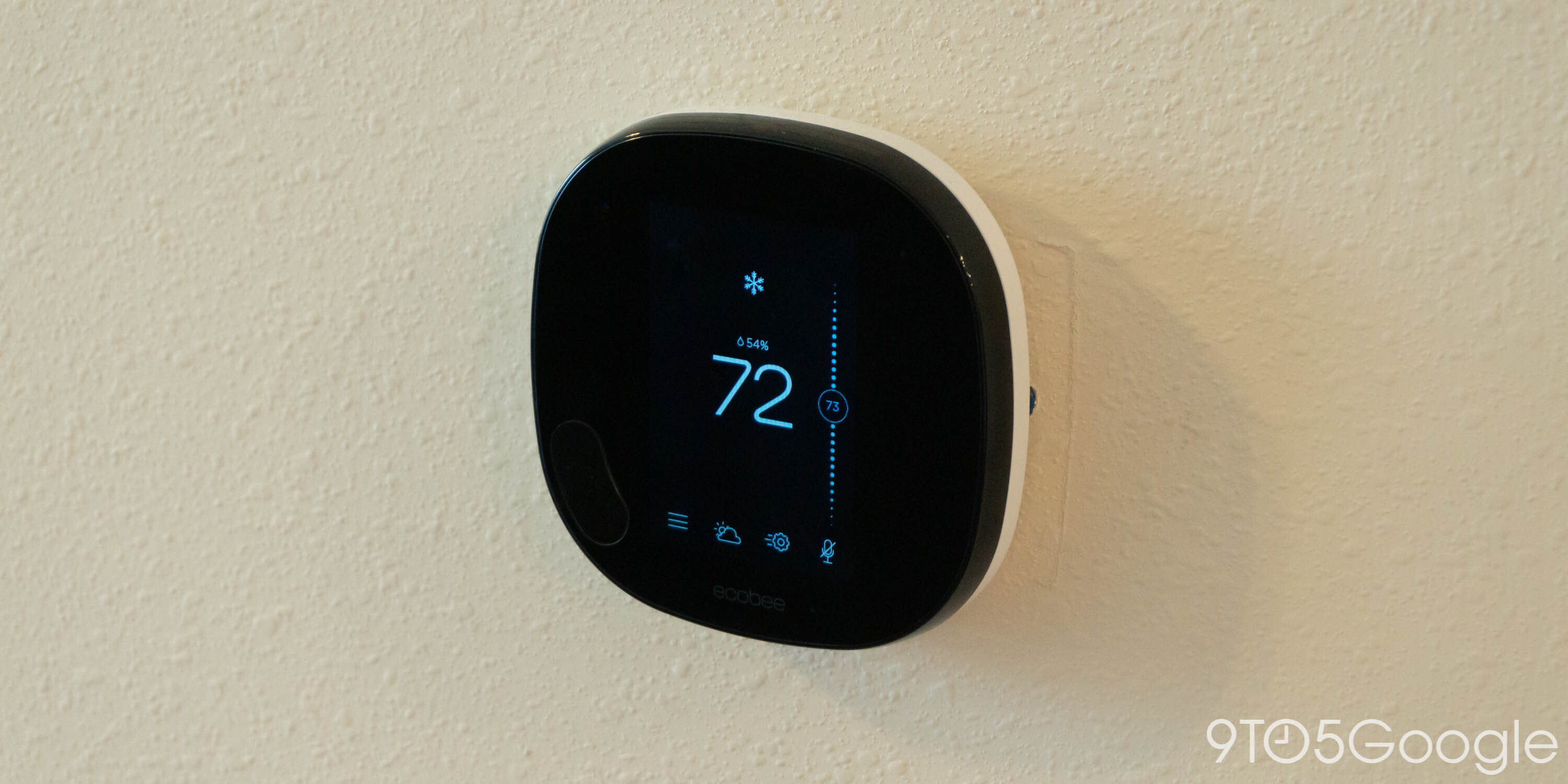 fire offentlig Kommandør Ecobee Smart Thermostat works great with Google Assistant - 9to5Google