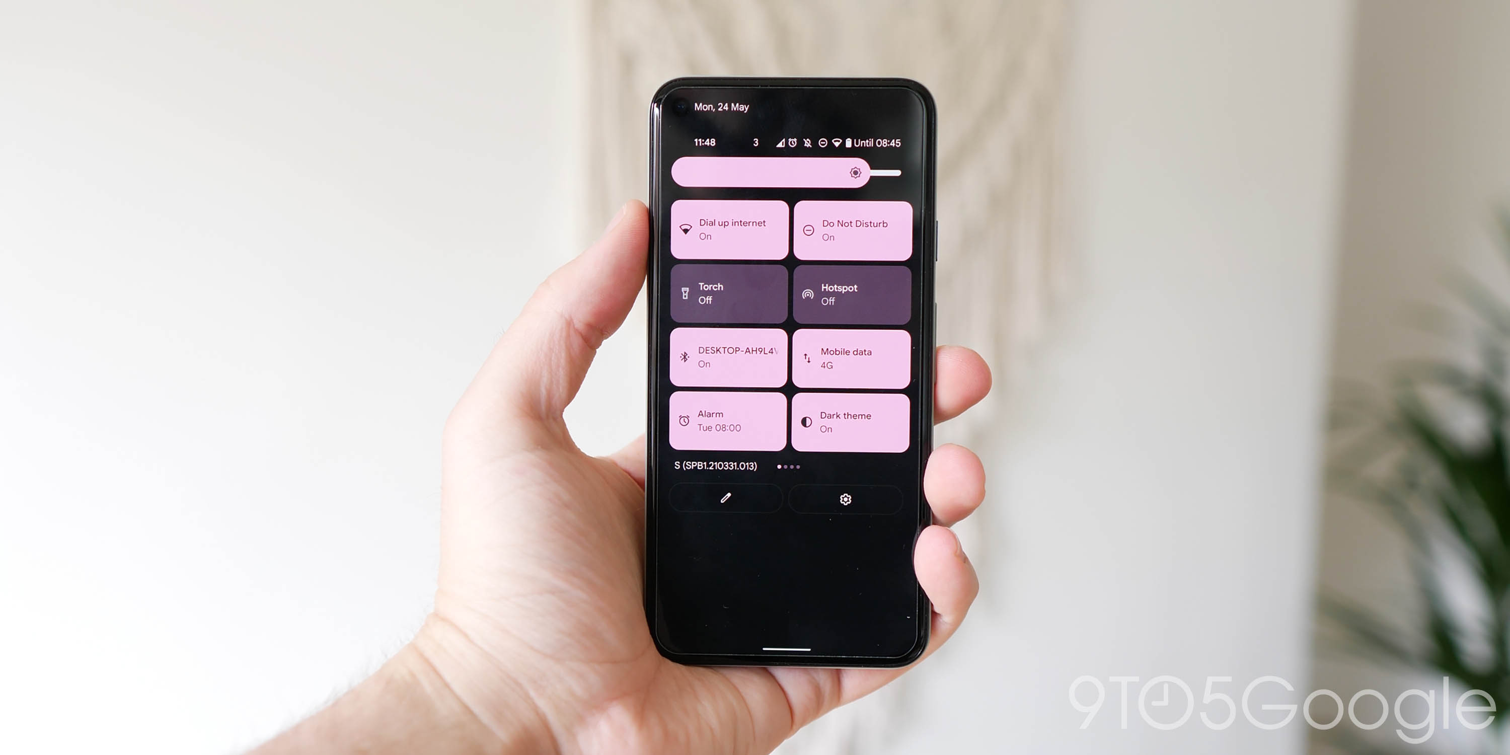 Quick Toggle Android 12 Beta 1: Hands-on with yet more features - 9to5Google