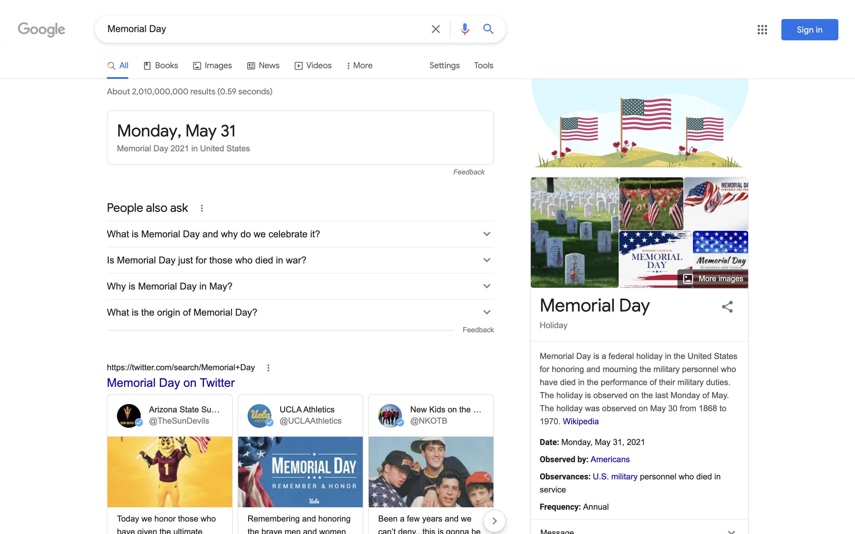 Google Doodle Memorial Day plays 'Taps' bugle call at 3PM 9to5Google