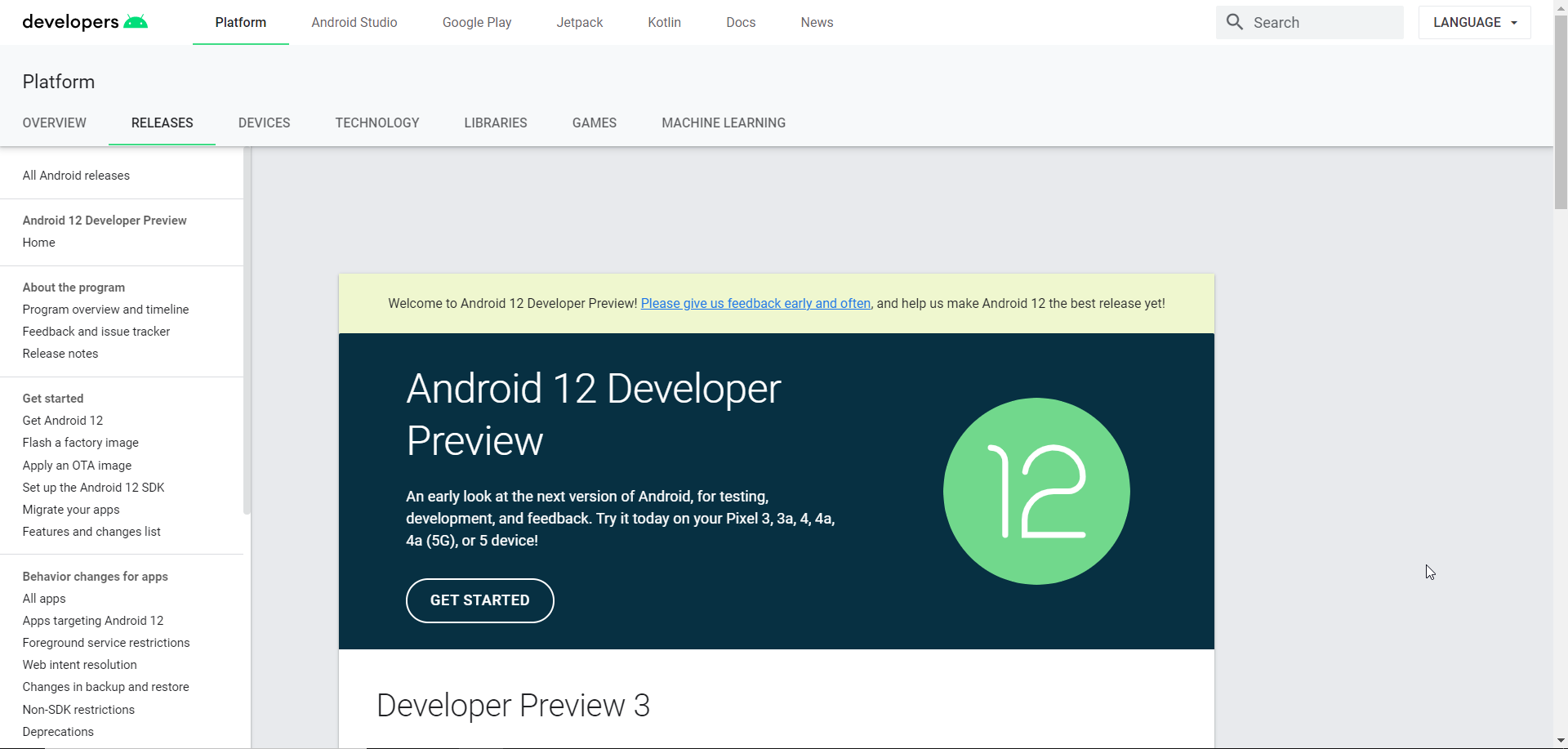 Android developer website gets a redesign ahead of I/O - 9to5Google