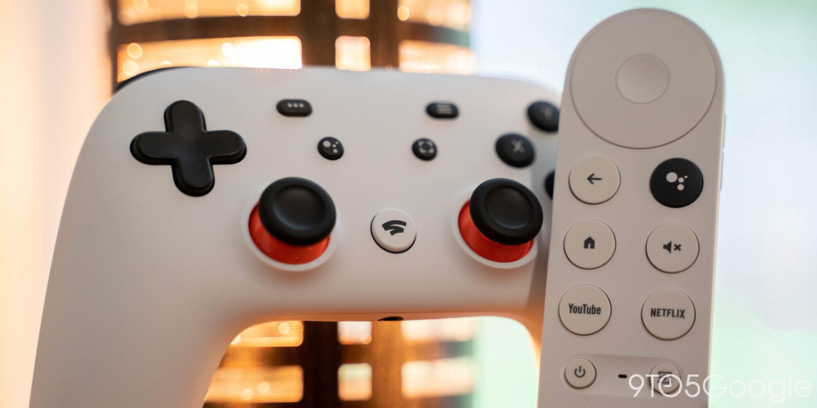 Stadia Controller and Chromecast with Google TV remote