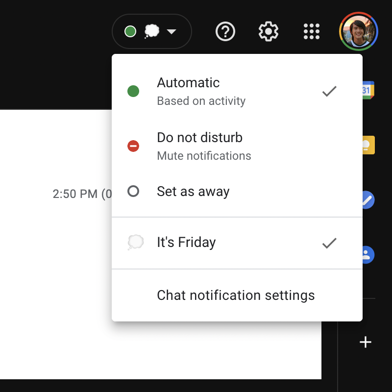 gmail support chat