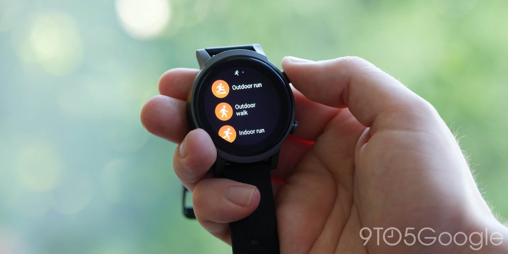 mobvoi ticwatch e3 - fitness tracking features