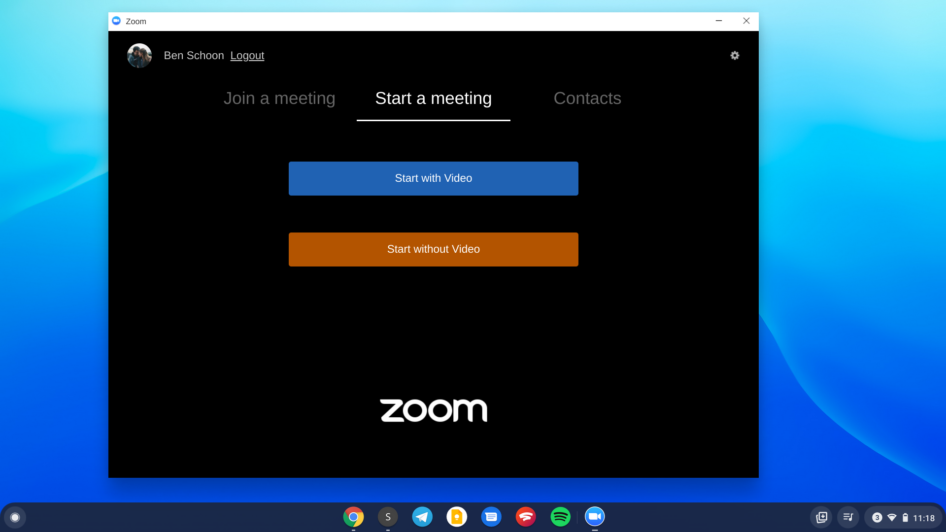 How to use Zoom on a Chromebook with our progressive web app (PWA