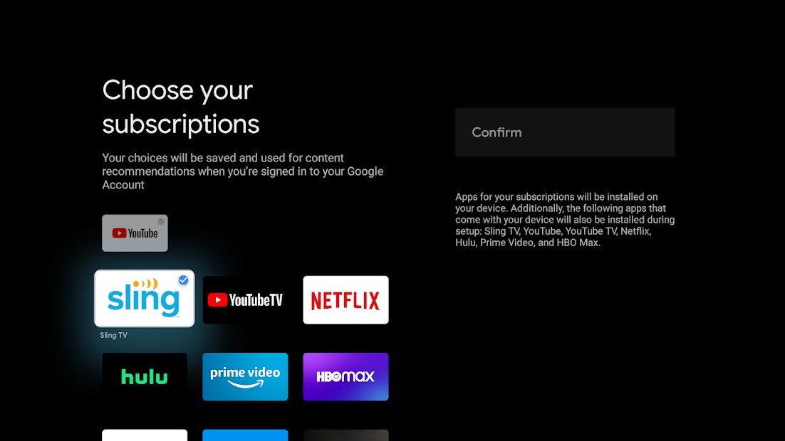 The Google TV Setup app is now listed on the Play Store