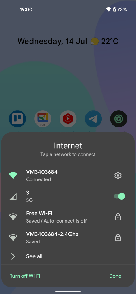 android 12 wi-fi toggle