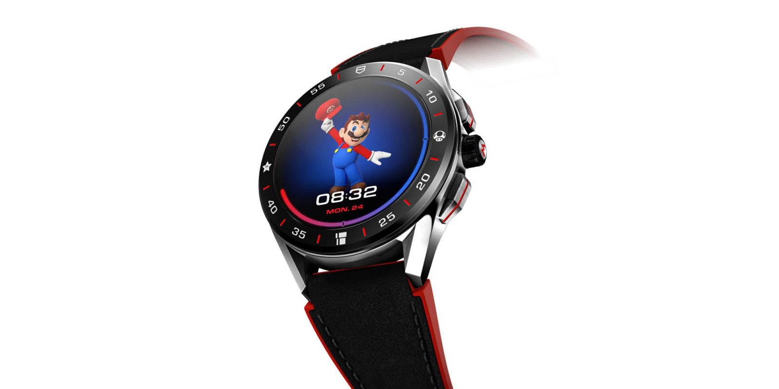 Super Mario x Tag Heuer Connected Wear OS smartwatch