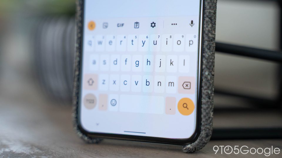 Gboard Material You redesign