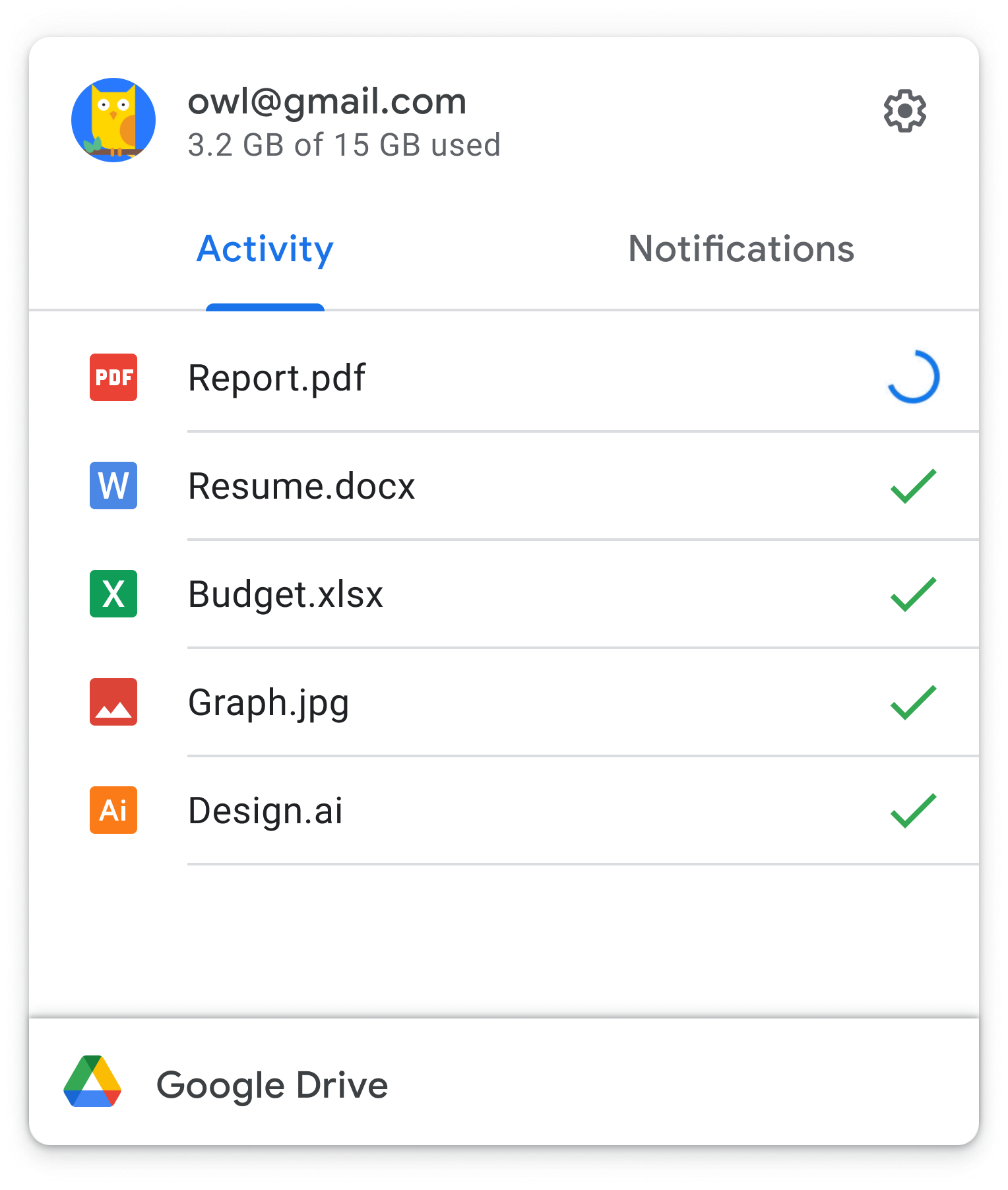 new Google Drive desktop