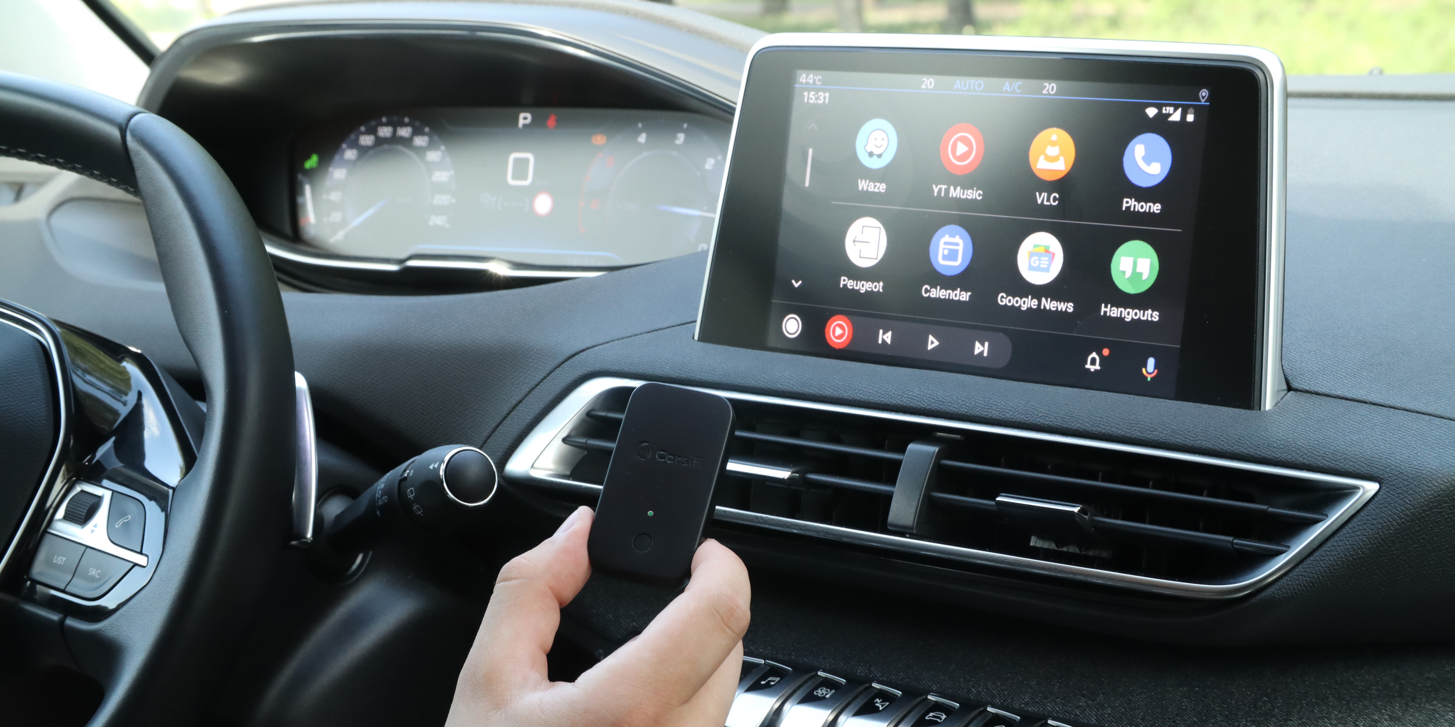 AAWireless Review: Easily added wireless Android Auto - 9to5Google