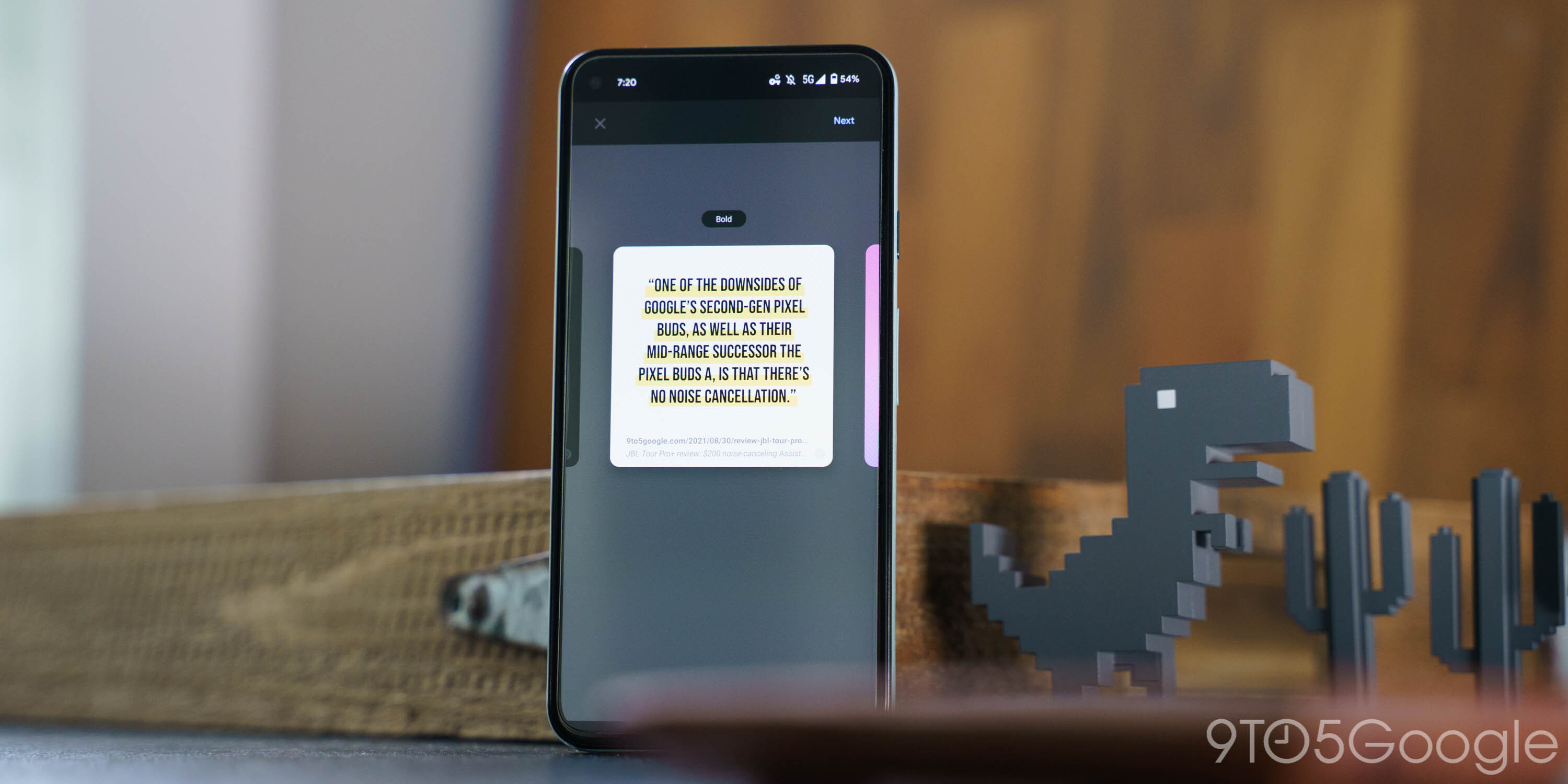 Chrome for Android experiment lets you create quote cards - 9to5Google