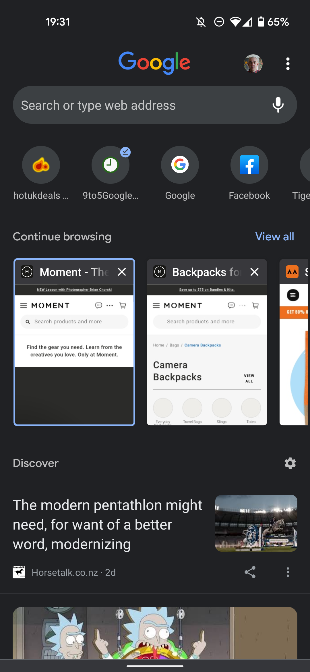 chrome new tab browser location url