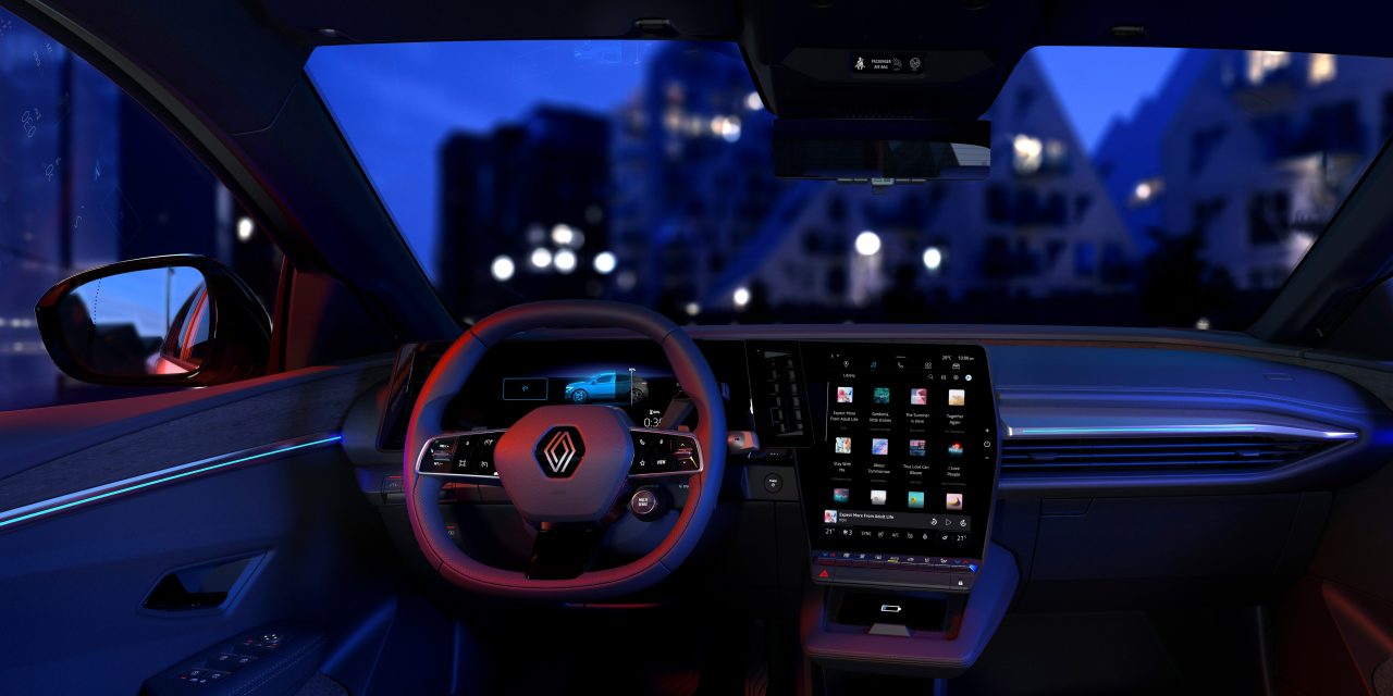 Android Automotive Renault Mégane