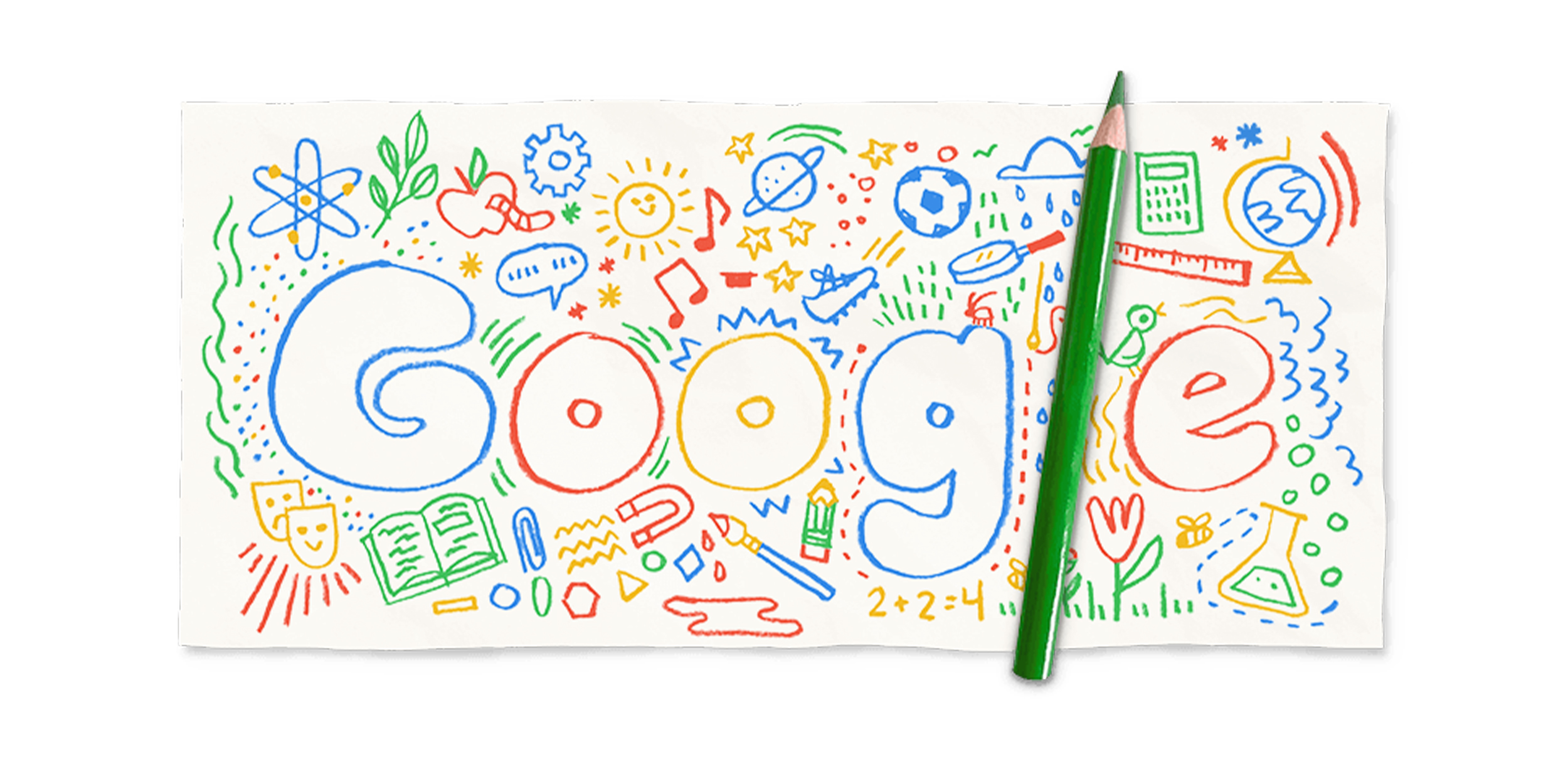 Doodles da Google. Fonte: Google