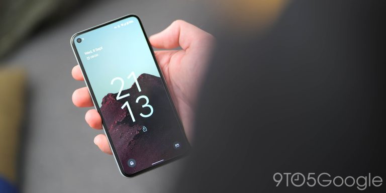 android lockscreen pixel 5